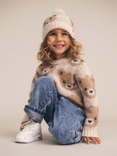 Load image into Gallery viewer, HUXBABY Ecru Huxbear Knit Jumper