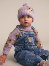 Load image into Gallery viewer, HUXBABY Orchid Knit Beanie