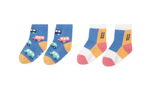 HUXBABY Huxmobile Socks 2Pk