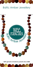 Load image into Gallery viewer, Wee Rascals Baltic Amber Necklace