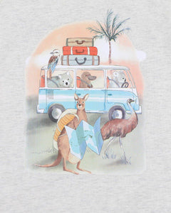 Bébé Ivan Camp Scene SS Romper