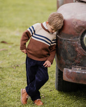 Load image into Gallery viewer, Bébé Jake Navy Pull On Pants