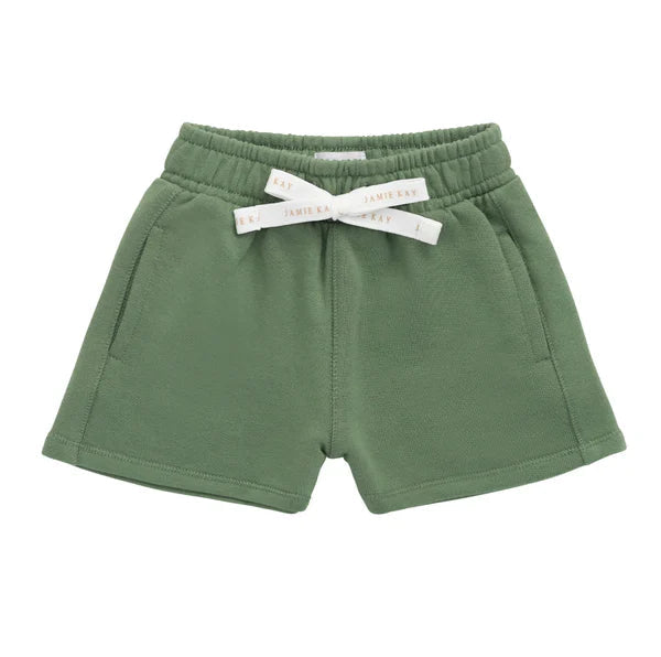 JAMIE KAY Organic Cotton Jalen Short | Snow Pea