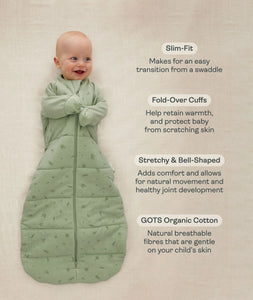 ergoPouch Jersey Sleeping Bag Long Sleeve 2.5 TOG  - Assorted Colours