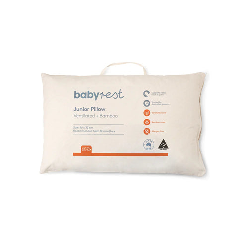 BabyRest Junior Pillow - Ventilated + Bamboo