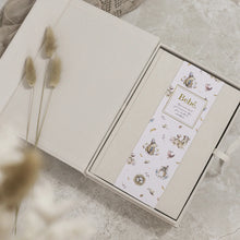 Load image into Gallery viewer, Truly Amór Bébé Baby Book With Keepsake Box &amp; Pen