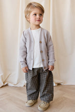 Load image into Gallery viewer, JAMIE KAY Organic Cotton Kingston Pant | Variegated Grid Tarmac