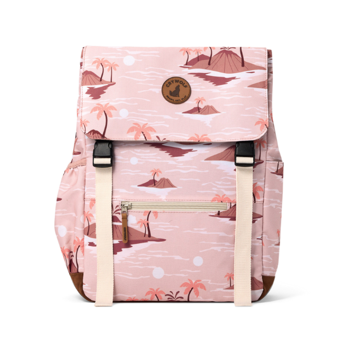 CRYWOLF Knapsack - Sunset Lost Island *ON SALE NOW ~ BUY 1 GET 50% OFF 2ND BAG*