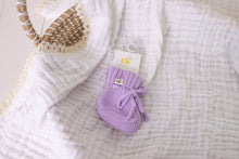 Load image into Gallery viewer, confetti kidz Knitted Baby Booties | Lilac