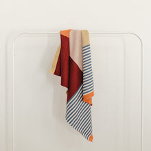 Load image into Gallery viewer, Organic Cotton Knit Blanket | Colour Block