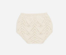 Load image into Gallery viewer, Quincy Mae Knit Cardi + Bloomer Set || Natural