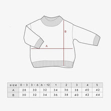 Load image into Gallery viewer, Organic Cotton Knit Jumper | Navy Stripe Colour Block