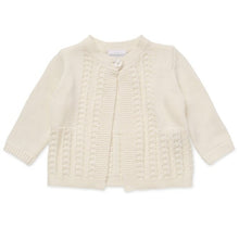 Load image into Gallery viewer, Marquise Heritage Knitted Matinee Cardigan - Cream