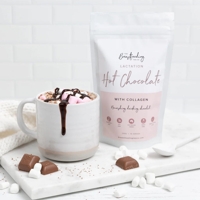 THE Breastfeeding TEA CO. - Lactation Hot Chocolate with Collagen