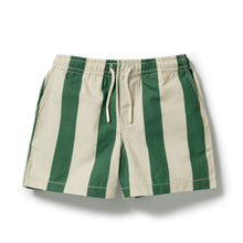 Load image into Gallery viewer, wilson + frenchy Swim Board Short | Lagoon Stripe