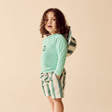 Load image into Gallery viewer, wilson + frenchy Swim Board Short | Lagoon Stripe