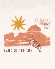 Load image into Gallery viewer, fox &amp; finch Phoenix Organic Land Of The Sun Tee
