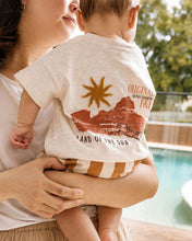 Load image into Gallery viewer, fox &amp; finch Phoenix Organic Land Of The Sun Tee
