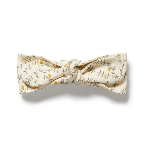 wilson + frenchy Organic Headband | Lemon Leaf