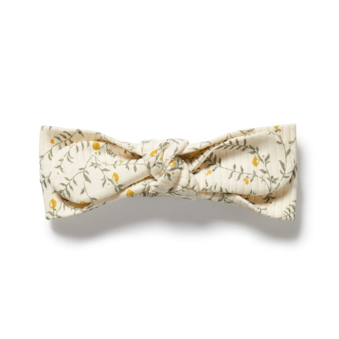 wilson + frenchy Organic Headband | Lemon Leaf