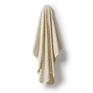 wilson + frenchy Organic Bunny Rug | Lemon Leaf