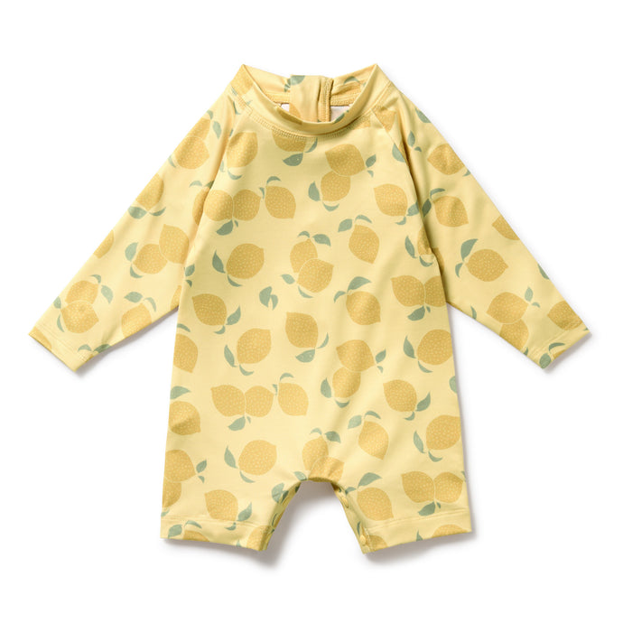 wilson + frenchy Boyleg Swimsuit | Lemon Drop