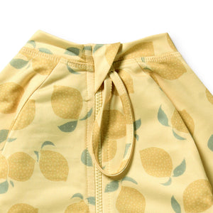 wilson + frenchy Boyleg Swimsuit | Lemon Drop