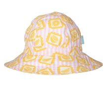Load image into Gallery viewer, Acorn Wide Brim Sunhat | Lemonade Stripe