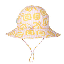 Load image into Gallery viewer, Acorn Wide Brim Sunhat | Lemonade Stripe