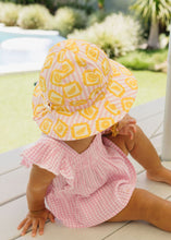 Load image into Gallery viewer, Acorn Wide Brim Sunhat | Lemonade Stripe
