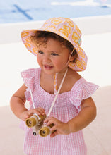 Load image into Gallery viewer, Acorn Wide Brim Sunhat | Lemonade Stripe
