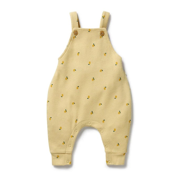 wilson + frenchy Organic Waffle Overall - Little Lemon