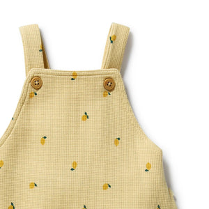 wilson + frenchy Organic Waffle Overall - Little Lemon