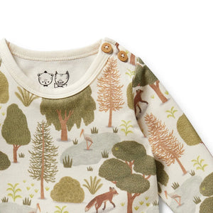 wilson + frenchy Organic Bodysuit - Little Trees