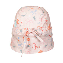 Load image into Gallery viewer, Acorn Soft Jersey Flap Cap | Little Bows