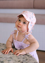Load image into Gallery viewer, Acorn Soft Jersey Flap Cap | Little Bows