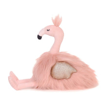 Load image into Gallery viewer, ob Designs Little Gloria Flamingo Soft Toy - www.bebebits.com.au