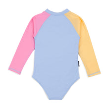 Load image into Gallery viewer, CRYWOLF Long Sleeve Swimsuit | Pop Colourblock