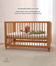 Load image into Gallery viewer, Lyra Convertible Cot Beechwood **PRE SALE - ETA LATE FEBUARY 2025**