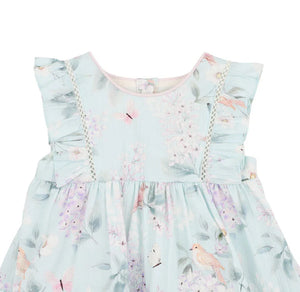 Bébé Madelyn Print Overlay Dress