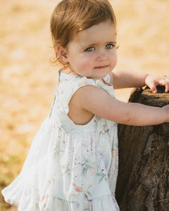 Bébé Madelyn Print Overlay Dress