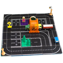 Load image into Gallery viewer, Learn and Grow Magnetic Tile Topper - Road Pack (40 Piece)