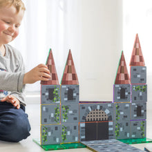 Load image into Gallery viewer, Learn and Grow Magnetic Tile Topper - Castle Pack (40 Piece)