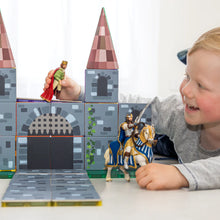 Load image into Gallery viewer, Learn and Grow Magnetic Tile Topper - Castle Pack (40 Piece)