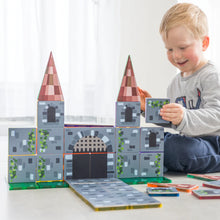 Load image into Gallery viewer, Learn and Grow Magnetic Tile Topper - Castle Pack (40 Piece)