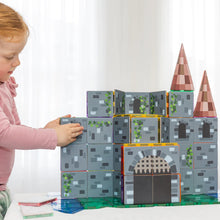Load image into Gallery viewer, Learn and Grow Magnetic Tile Topper - Castle Pack (40 Piece)