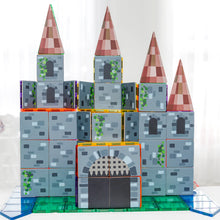 Load image into Gallery viewer, Learn and Grow Magnetic Tile Topper - Castle Pack (40 Piece)