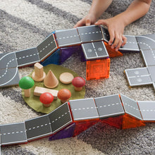 Load image into Gallery viewer, Learn and Grow Magnetic Tile Topper - Road Pack (40 Piece)