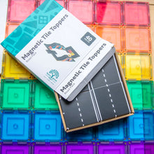 Load image into Gallery viewer, Learn and Grow Magnetic Tile Topper - Road Pack (40 Piece)