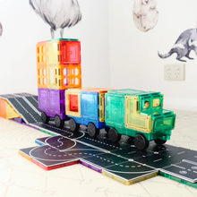 Load image into Gallery viewer, Learn and Grow Magnetic Tile Topper - Road Pack (40 Piece)